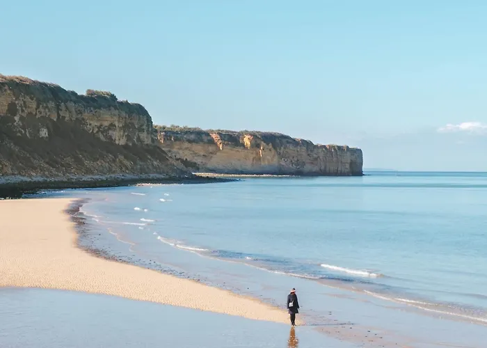 Sweet Omaha Belle Maison Recente Lumineuse Et Cosy Bien Equipee Jardin Clos 15 Mn A Pied Omaha Et Proche De Bayeux & Port En Bessin Saint-Laurent-sur-Mer