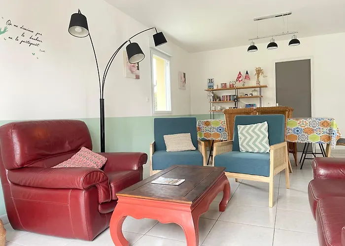 Sweet Omaha Belle Maison Recente Lumineuse Et Cosy Bien Equipee Jardin Clos 15 Mn A Pied Omaha Et Proche De Bayeux & Port En Bessin * Saint-Laurent-sur-Mer