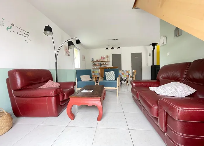 Sweet Omaha Belle Maison Recente Lumineuse Et Cosy Bien Equipee Jardin Clos 15 Mn A Pied Omaha Et Proche De Bayeux & Port En Bessin * סן-לוראן-סור-מר