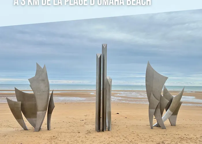 Sweet Omaha Belle Maison Recente Lumineuse Et Cosy Bien Equipee Jardin Clos 15 Mn A Pied Omaha Et Proche De Bayeux & Port En Bessin *